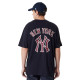 New Era Ανδρική κοντομάνικη μπλούζα New York Yankees MLB Large Logo Oversized T-Shirt